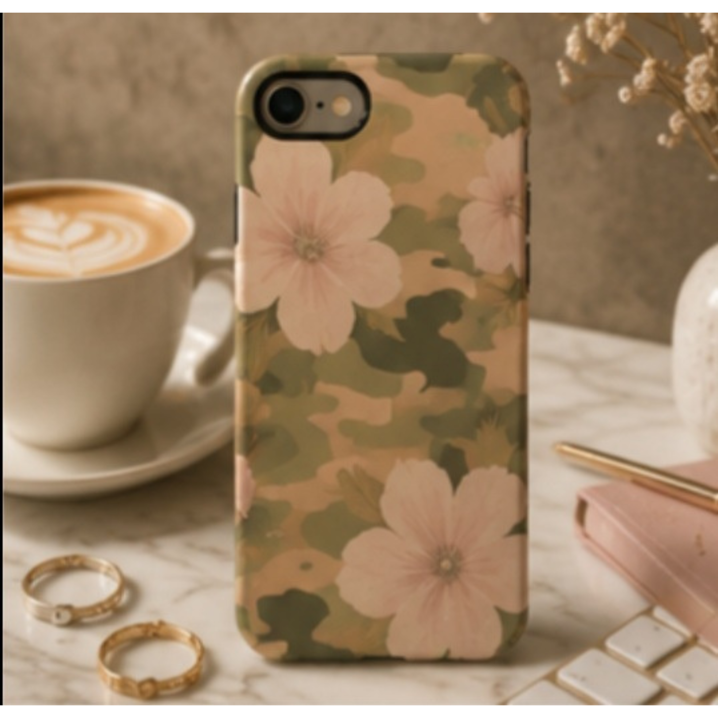 Floral Camo Phone Case