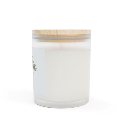 Still Standing Frosted Glass Candle — 11oz Inspirational Scented Candle