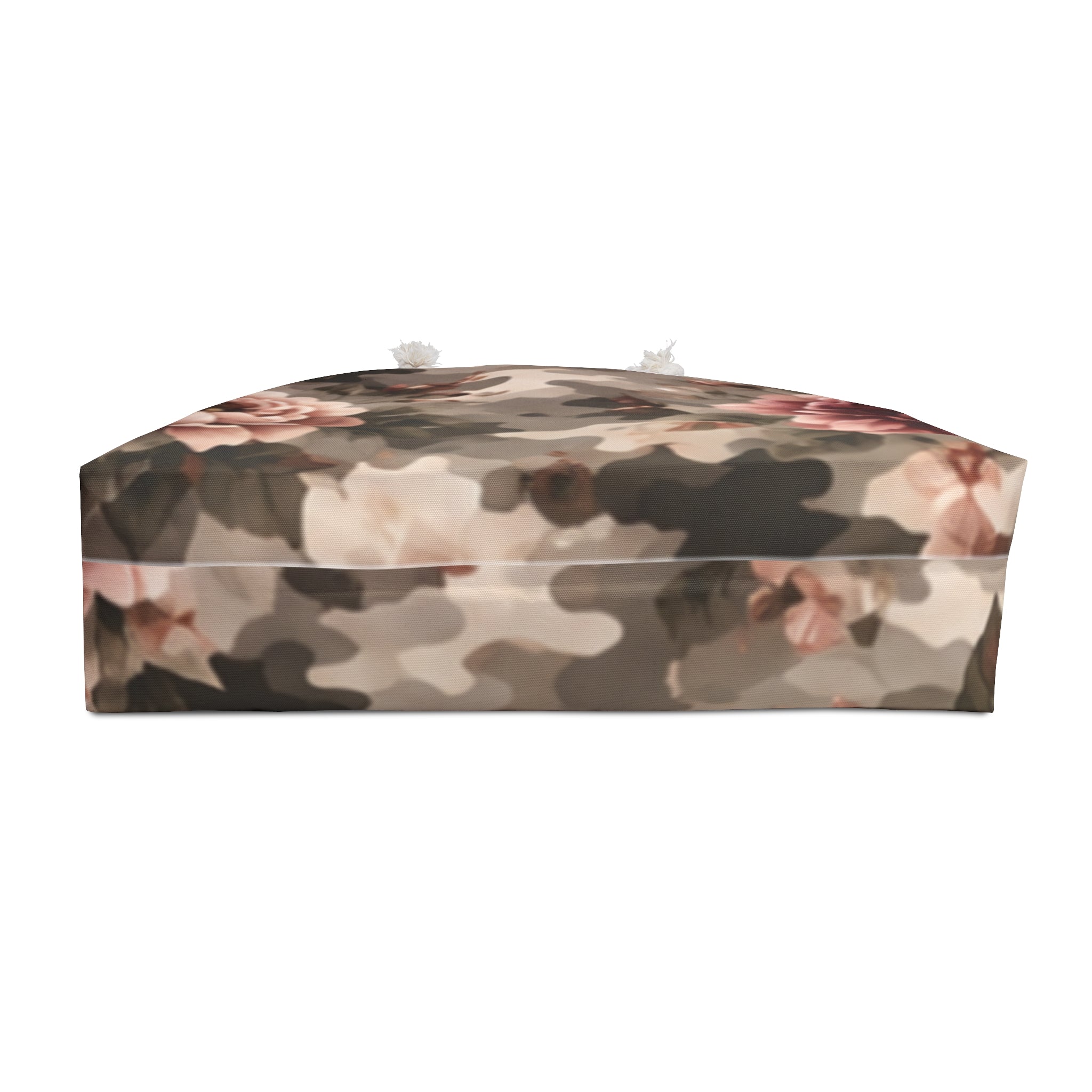Floral Camo Weekender Bag — Taupe Rose Travel Tote