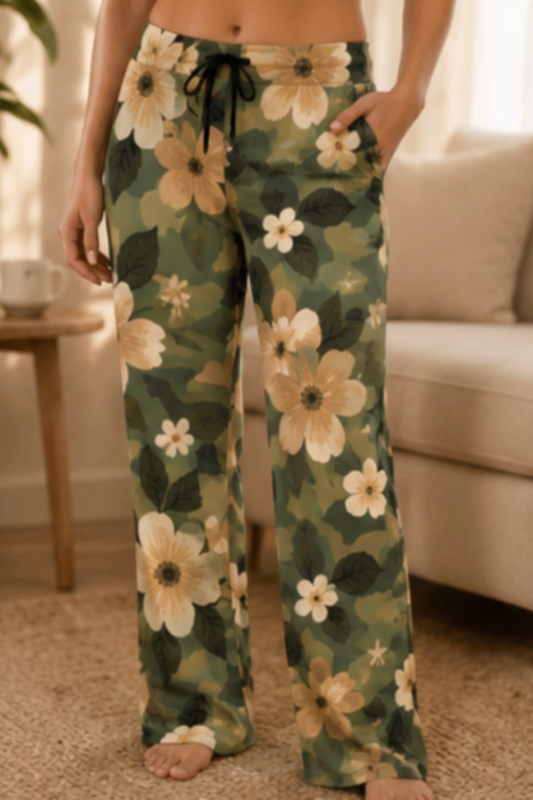 Floral Women's Pajama Pants - Comfortable Sleepwear, Lounge, Gift Ideas, [...]